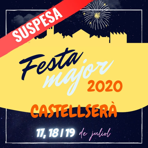 Castellserà suspèn la Festa Major 2020