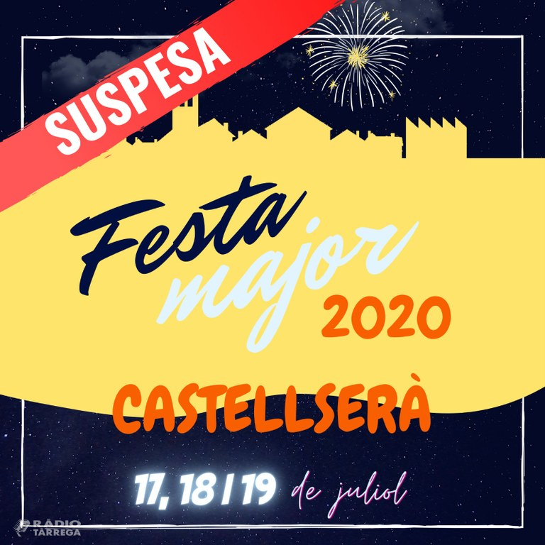 Castellserà suspèn la Festa Major 2020