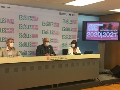 Educació facilitarà 300.000 ordinadors portàtils per a l'alumnat de 3r de l'ESO fins a la postobligatòria