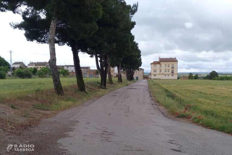 Les obres d’asfaltatge del camí d’Altet al Talladell s’iniciaran la setmana vinent