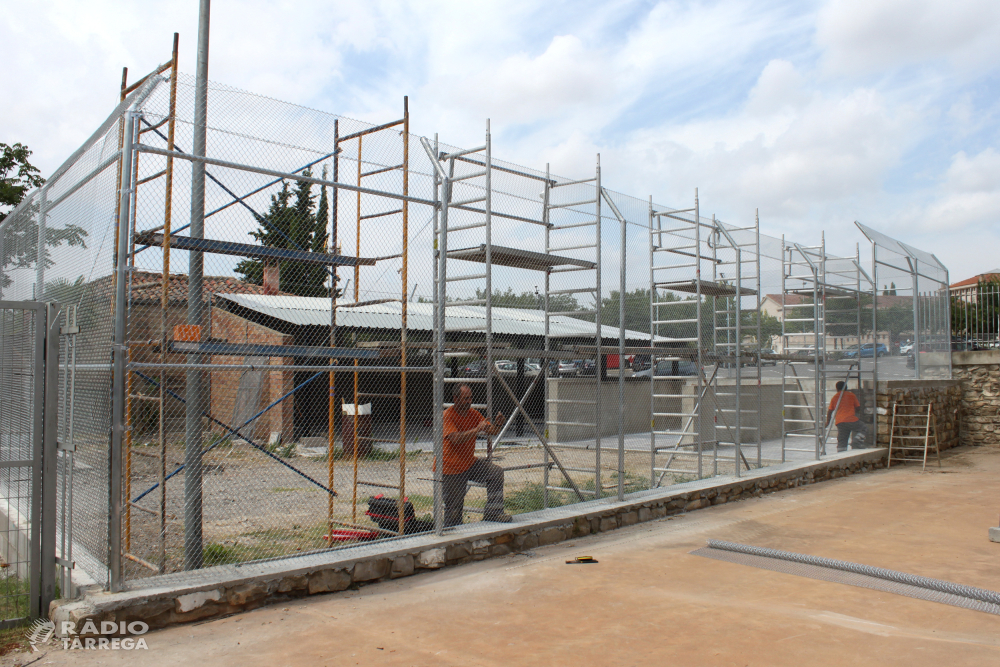 L’Ajuntament de Tàrrega ultima la construcció del centre d’acollida de gats