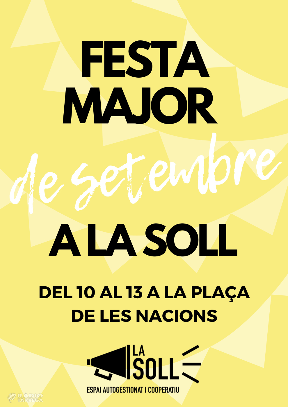 La Soll reivindica la Festa Major de setembre amb una programació amb set actuacions musicals, un show de màgia i un debat cultural