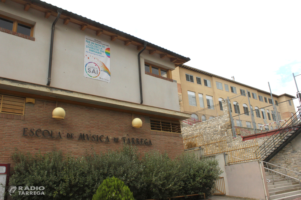 L’Escola Municipal de Música de Tàrrega utilitzarà dues aules i el gimnàs del CEIP Jacint Verdaguer per garantir la distància entre grups d’alumnes