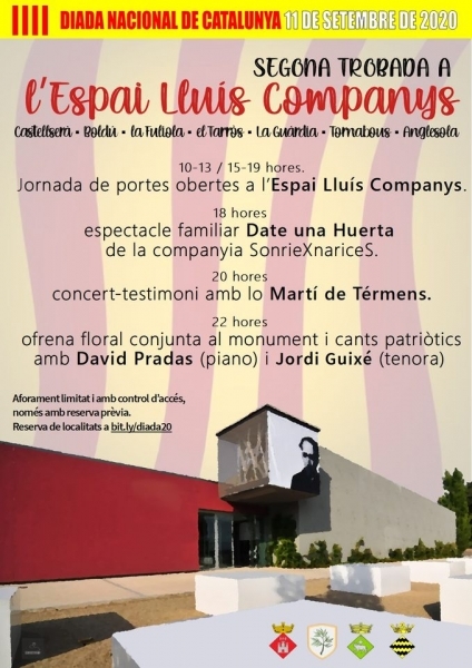 Segona Trobada a l'Espai Lluís Companys del Tarròs per la Diada Nacional de Catalunya
