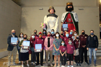 Tàrrega homenatja els Gegants de la Mercè amb motiu del seu 150è aniversari