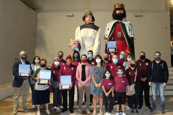 Tàrrega homenatja els Gegants de la Mercè amb motiu del seu 150è aniversari