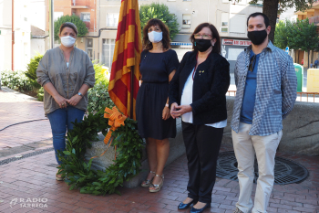 Una vintena d’entitats participen a l’acte institucional de la Diada a Tàrrega, que s’adapta als protocols sanitaris