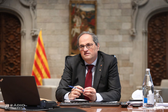 El Suprem confirma l'any i mig d'inhabilitació de Torra per no retirar la pancarta per la llibertat dels presos