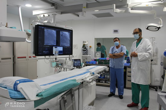 L'Hospital Universitari Arnau de Vilanova de Lleida estrena la nova sala d'hemodinàmica