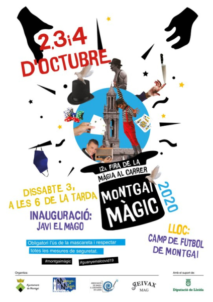 La 12a edició de la Fira de la Màgia al Carrer de Montgai se celebrarà els propers 2, 3 i 4 d’octubre