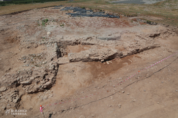 Es posen al descobert restes del sistema defensiu i d’accés de la ciutat ibèrica de Molí d’Espígol a Tornabous