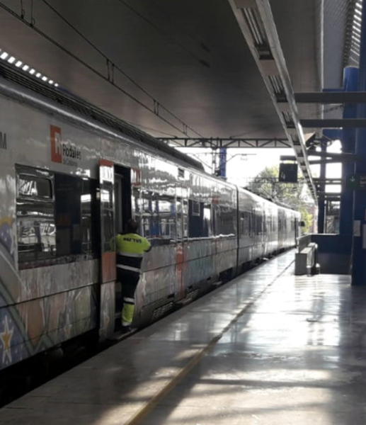 Renfe incorpora un nou equip d'assistència i manteniment de trens a la zona de Lleida