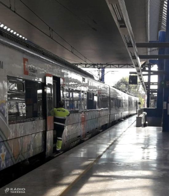 Renfe incorpora un nou equip d'assistència i manteniment de trens a la zona de Lleida