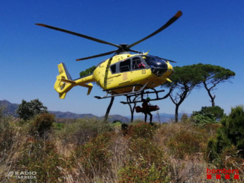 Els Bombers de la Generalitat treballen en dotze rescats aquest diumenge a excursionistes ferits lleus o desorientats