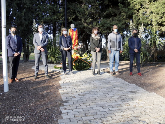 Ponsa i Jordà reivindiquen al Tarròs la figura del president Companys en el 80è aniversari del seu afusellament