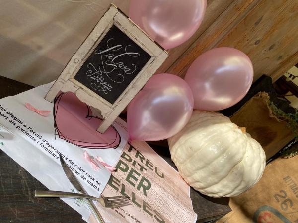Foment Tàrrega es vesteix de rosa