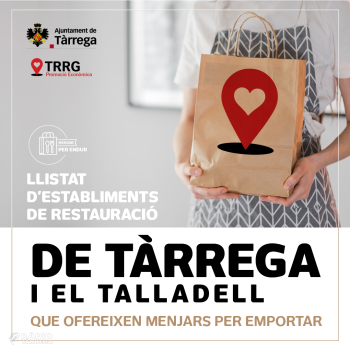 L'Ajuntament de Tàrrega llança una campanya de suport als establiments locals de restauració