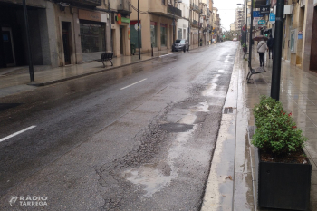 Renovació del ferm de la C-14 al seu pas pel nucli urbà de Tàrrega a partir del proper 10 de novembre