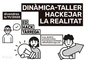 Tàrrega inicia demà divendres amb un taller virtual el seu nou projecte participatiu adreçat a la gent jove