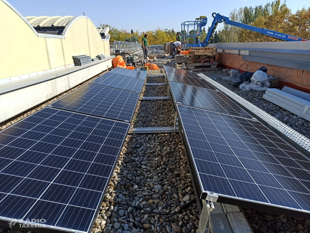 El Grup Alba instal·la 226 panells solars a la seu de Tàrrega