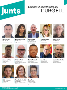 Junts per Catalunya escull la seva executiva a l’Urgell