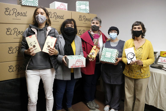 L'obrador de galetes 'El Rosal' de Tàrrega celebra el centenari després de consolidar el projecte social amb l'Associació Alba