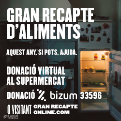 La recaptació del Gran Recapte d'Aliments recapta 3 milions d'euros