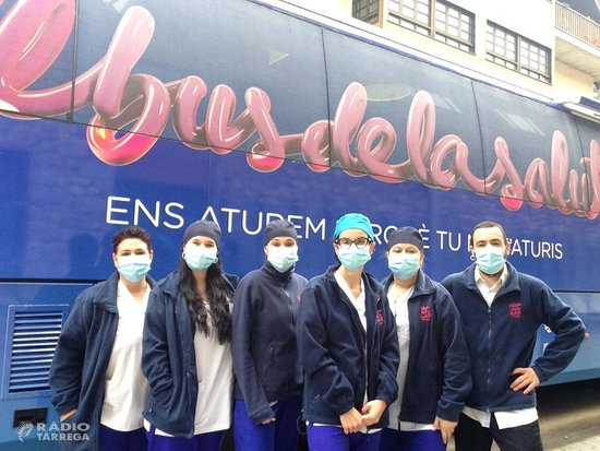 El Bus de la Salut de Lleida valora les seqüeles de la covid-19 en persones amb factors de risc cardiovascular i renal