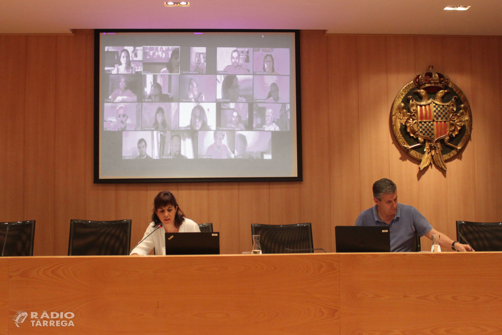 ÀUDIO: Crònica del ple de l'Ajuntament de Tàrrega del 26 de Novembre de 2020