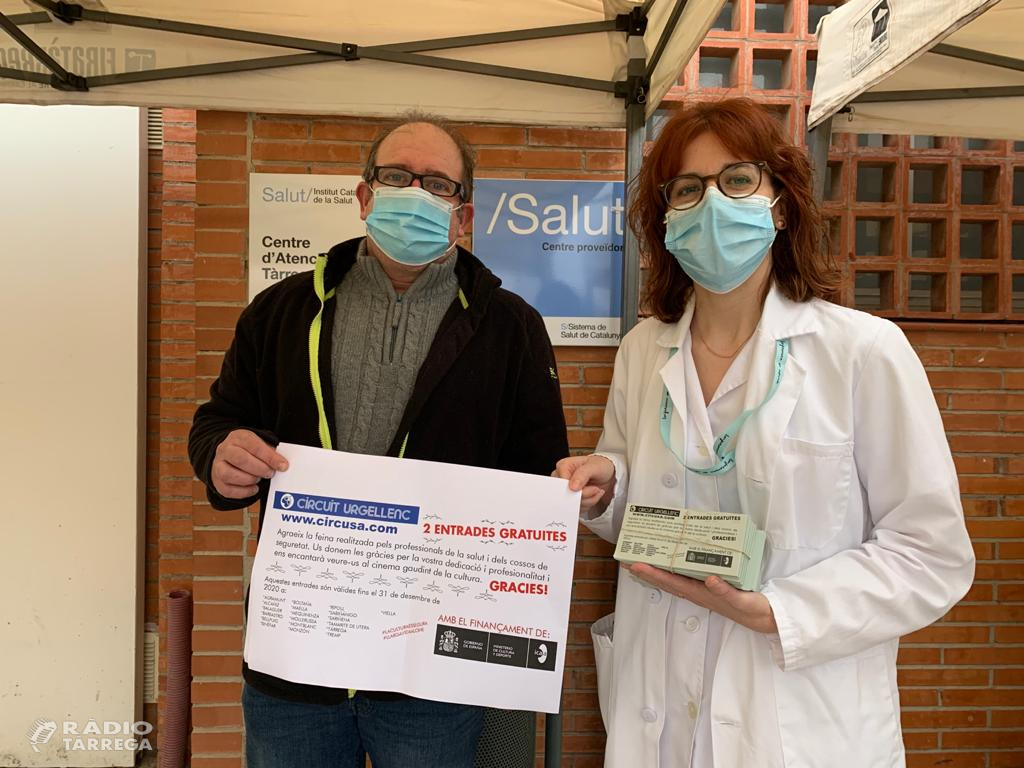 Campanya d'agraïment de Circuit Urgellenc al sector sanitari