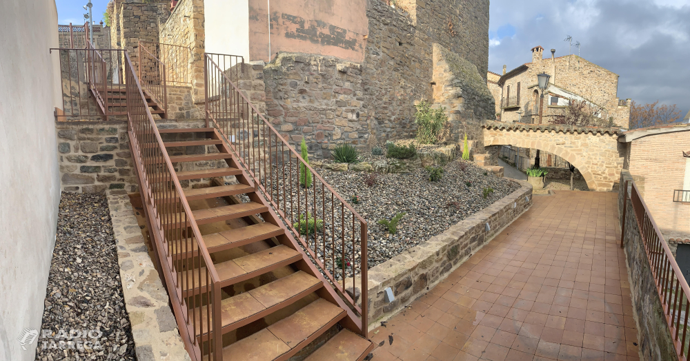 Acabament de les obres d’urbanització de l’Espai del Forn de Nalec