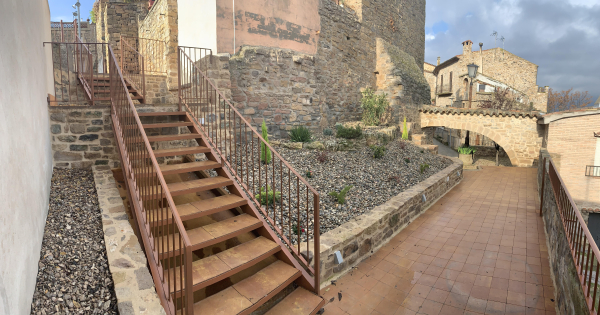 Acabament de les obres d’urbanització de l’Espai del Forn de Nalec