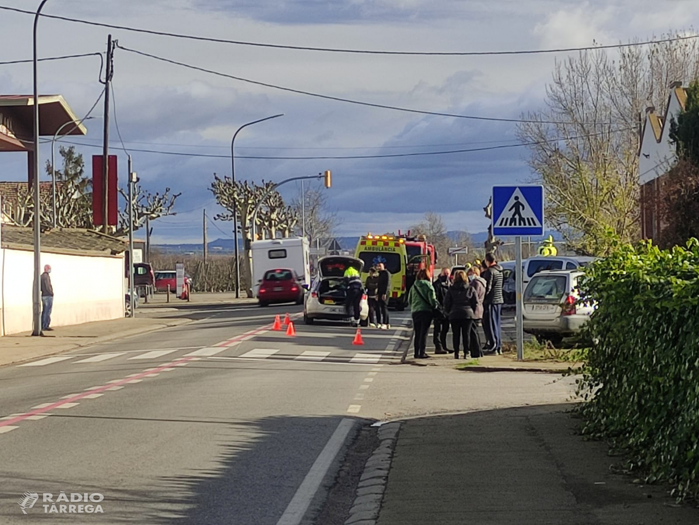 ACTUALITZACIÓ Ferida una persona en un accident a Tornabous