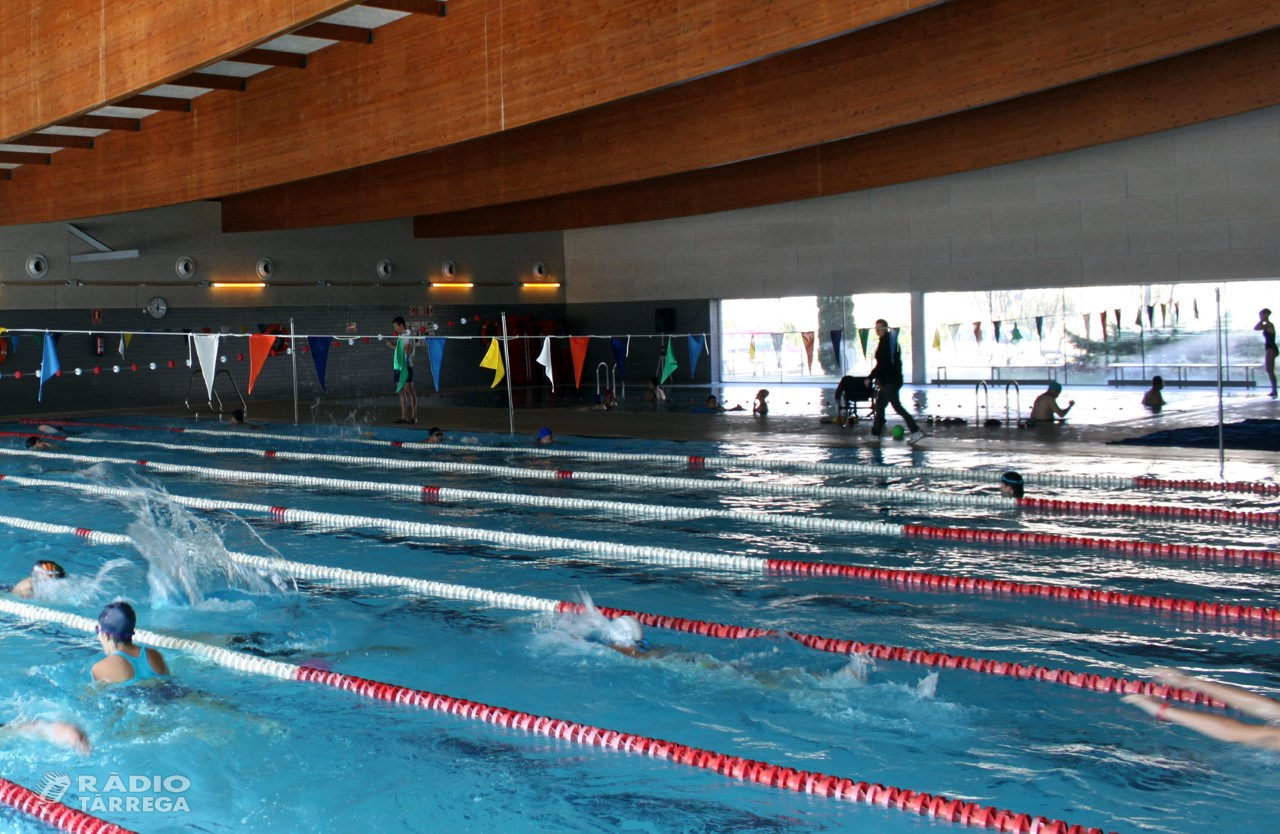 L’Ajuntament de Tàrrega adjudica la realització de treballs de millora a la piscina coberta municipal