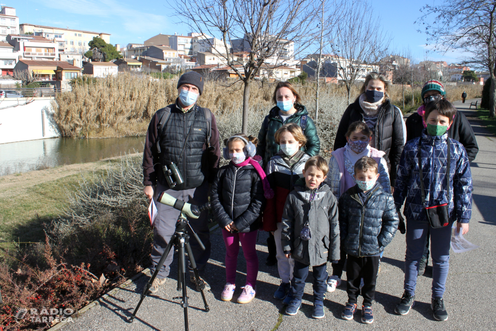 Tàrrega promou visites guiades per divulgar entre els infants la flora i la fauna del riu Ondara