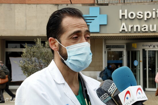 Augmenten a Lleida els ingressos a l'UCI i dimecres es van registrar els mateixos que en tota la setmana passada