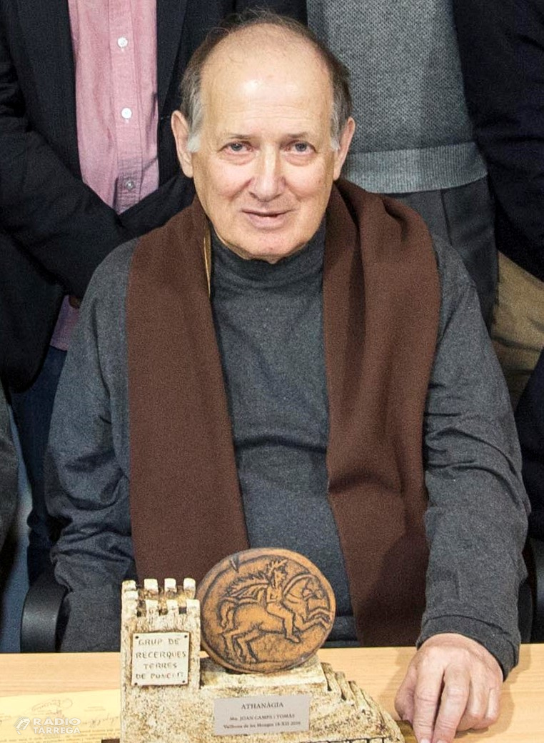 Mor mossèn Joan Camps, president d'honor del Grup de Recerques de Ponent