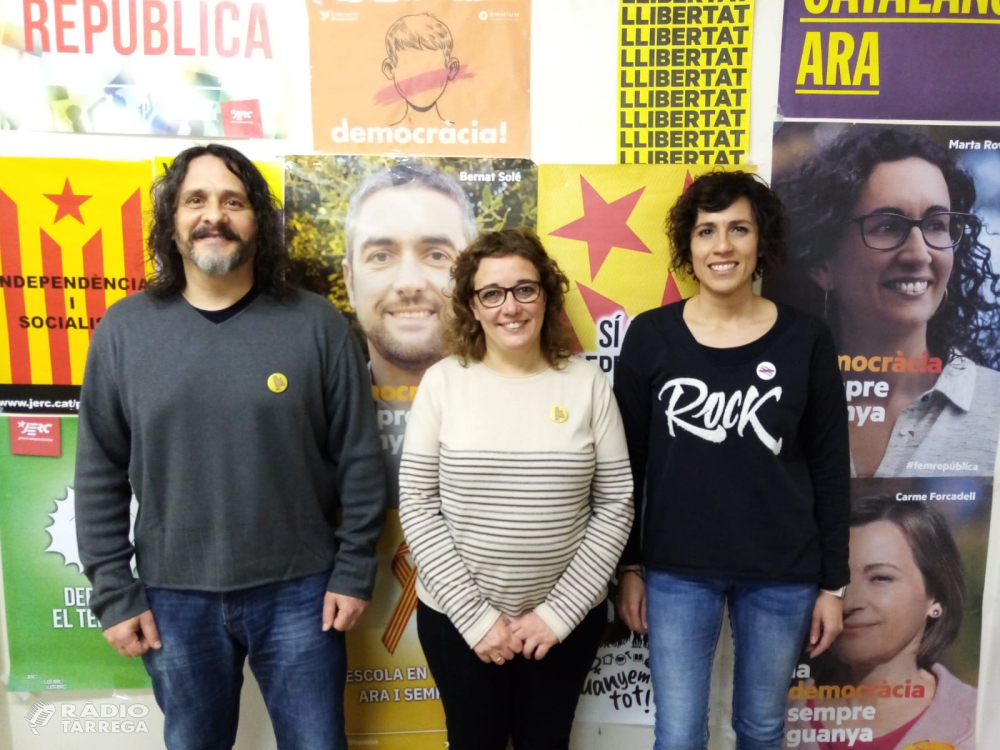 Jordi Estiarte,  nou president de la secció local d’ERC de Bellpuig