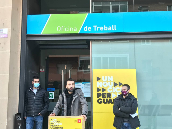 La CUP, des de Tàrrega, denuncia la precarietat laboral de les classes populars accentuada per la crisi econòmica, social i sanitaria de la COVID19