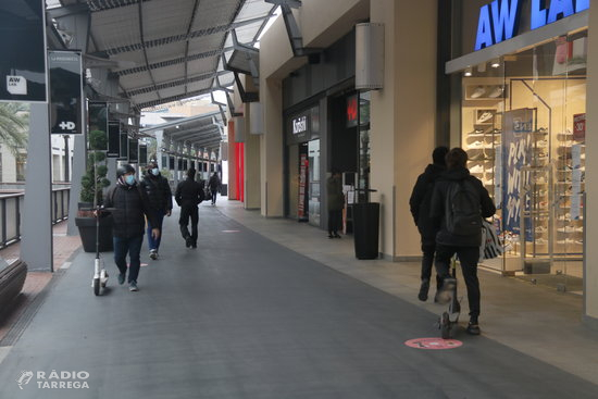 La Generalitat amplia fins als 8.500 euros l'ajuda als comerços tancats durant la tercera onada de la pandèmia