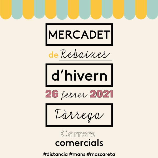 Torna el Mercadet de Rebaixes de Foment Tàrrega