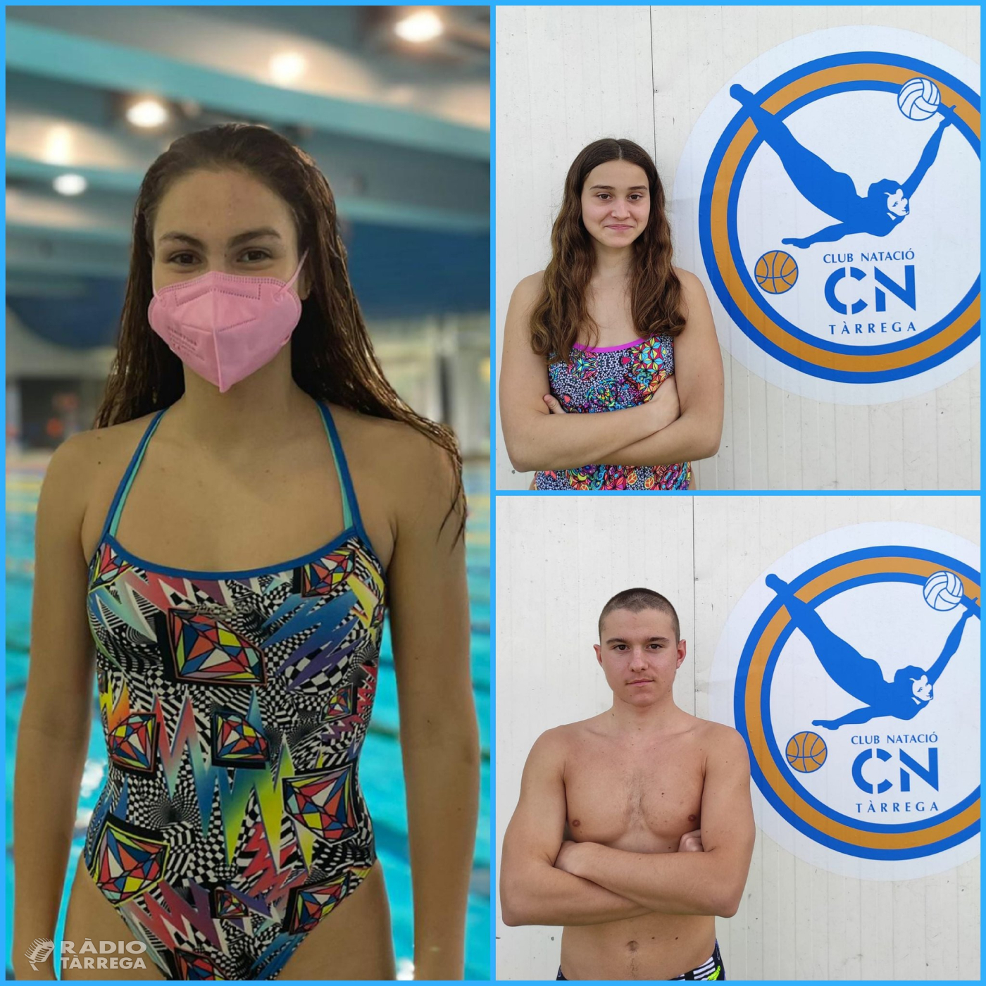 Tres nedadors infantils del Club Natació Tàrrega seleccionats per anar als Campionats d'Espanya d'Hivern a Màlaga