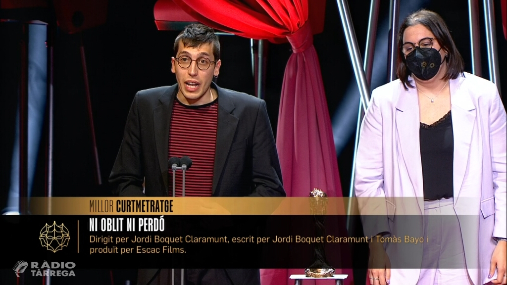 'Ni Oblit Ni Perdó' del cerverí Jordi Boquet, guanyador en la categoria millor curtmetratge als XIII Premis Gaudí