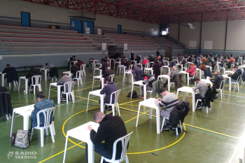 75 aspirants realitzen proves selectives per cobrir quatre places d’agent de la Policia Local de Tàrrega
