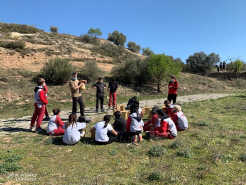 Alumnes de Tàrrega descobreixen l’entorn més proper al Pla de Lluçà