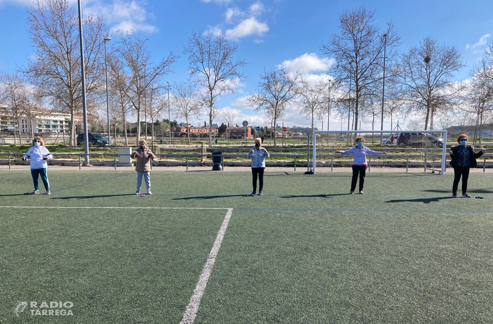 L’Ajuntament de Tàrrega reprèn de forma presencial els seus programes d’hàbits saludables mitjançant l’exercici físic