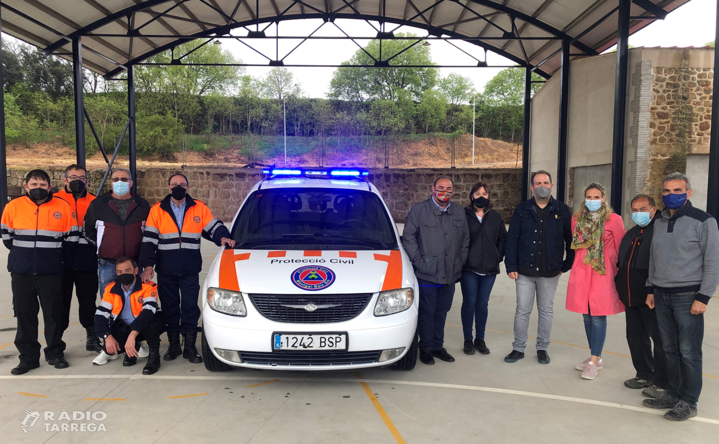 Els ajuntaments d’Agramunt, Bellcaire, Montgai i Penelles adquireixen conjuntament un vehicle de Protecció Civil