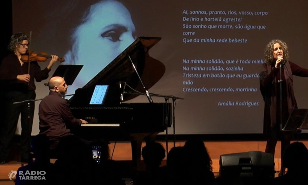 El jazz de Txema Riera i els fados de Carolina Blàvia, doble proposta musical de dissabte vinent al Teatre Ateneu de Tàrrega