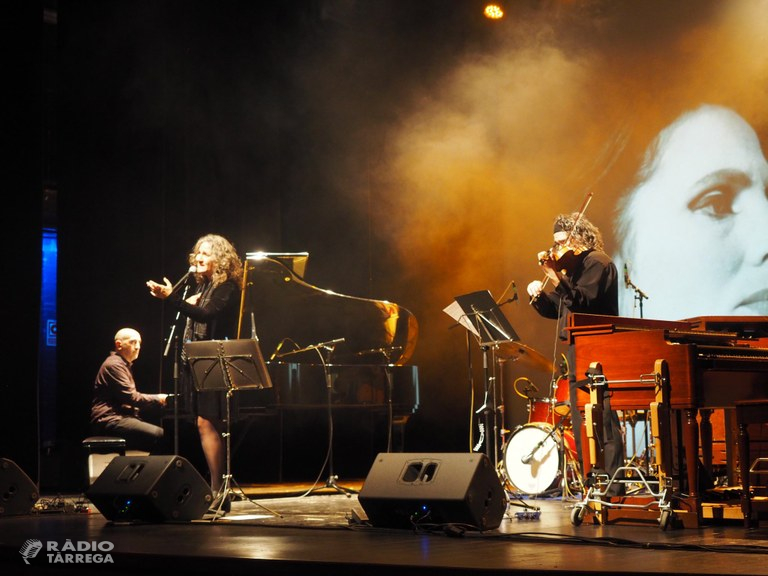 El jazz de Txema Riera i els fados de Carolina Blàvia, units en una doble proposta musical del cicle Tàrrega Sona al Teatre Ateneu