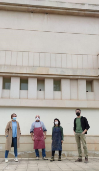 La façana de l'Escola d'Art i Disseny Ondara de Tàrrega serà escenari d'un projecte artístic de gran format